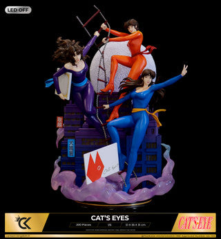 [Pre-Order Closed] Cartoon Kingdom Studio - Statue -Cat's eyes - Kisugi Rui & Kisugi Hitomi & Kisugi Ai (Licensed)