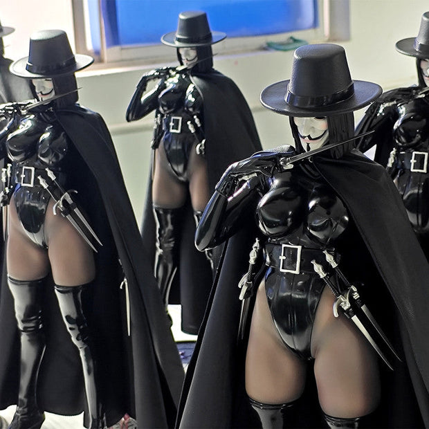 [Warehouse in Stock] Dtalon Studio - Statue - V for Vendetta - 1st Miss V