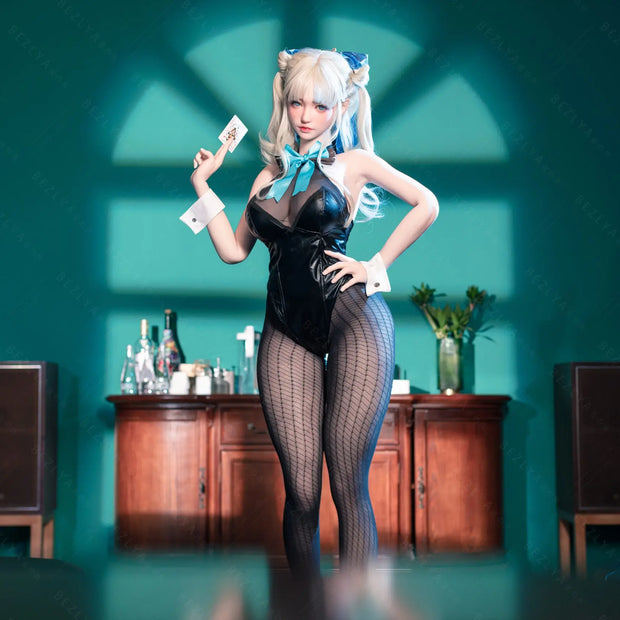 [Pre-Order] Bezlya - Sex Doll - Original - Bunny Girl Oleander Makeup No. 1 1/1 silicone action figure (Licensed)