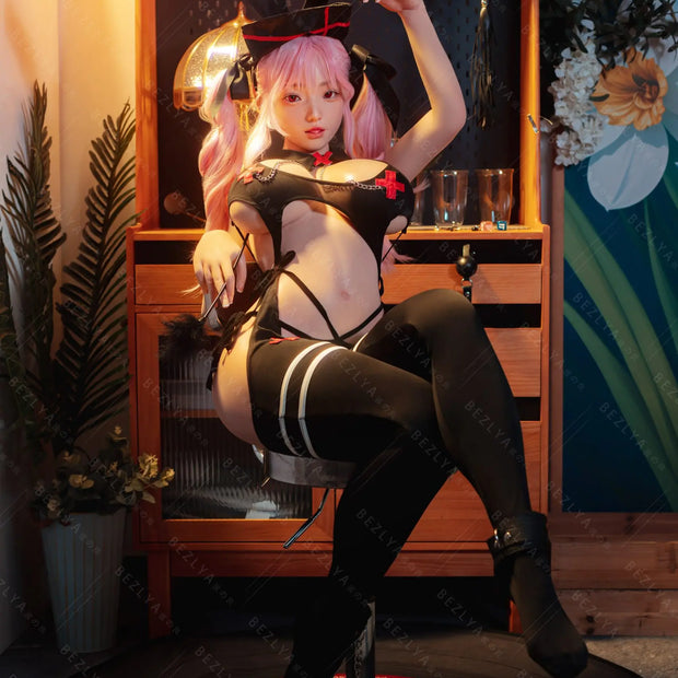 [Pre-Order] Bezlya - Sex Doll - Original - Airborne Medical Specialist Bai Ji Makeup No. 2 1/1 silicone action figure (Licensed)