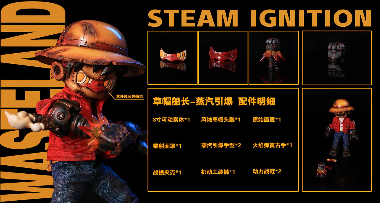 [Pre-Order Closed] WeArtDoing Studio - Statue - Original - WASTELAND WAR CHRONICLES Post Apocalyptic Mecha Art Toys (Licensed)