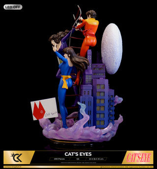 [Pre-Order Closed] Cartoon Kingdom Studio - Statue -Cat's eyes - Kisugi Rui & Kisugi Hitomi & Kisugi Ai (Licensed)