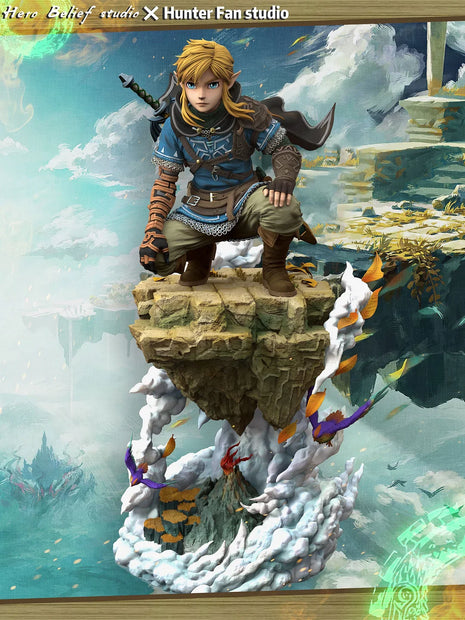 [Warehouse in Stock] Hero Belief Studio & Hunter Fan Studio - Statue - The Legend of Zelda - Tears of the Kingdom Link