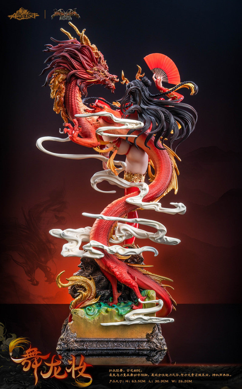 [Warehouse in Stock] PIJI Studio - Statue - Original Amerfort Licensed Dragon Dance Makeup Statue AFYC-WLZ09 (Licensed)
