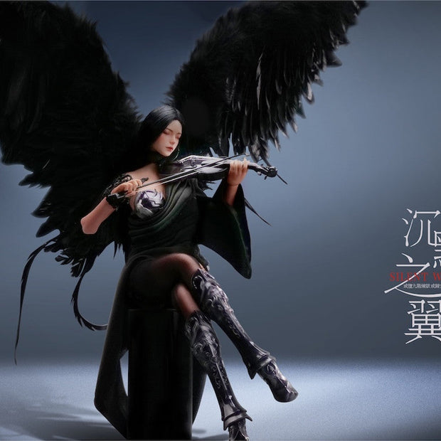 [Pre-Order Closed] LUXIFA Studio - Action Figure - Original - 1/6 Scale 7th Anniversary Limited Edition Silent Wings Dark Angel & Soloist LXF2512 (Licensed)