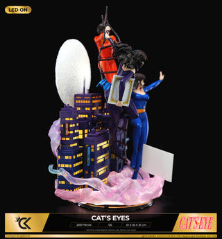 [Pre-Order Closed] Cartoon Kingdom Studio - Statue -Cat's eyes - Kisugi Rui & Kisugi Hitomi & Kisugi Ai (Licensed)