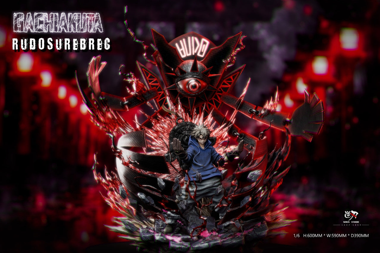 [Pre-Order] NiRen Studio - Statue - GACHIAKUTA - Rudo Surebrec with LED