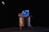 [Warehouse in Stock] Shen Yin Studio - Statue - Howl's Moving Castle - Blue Calcifer with LED