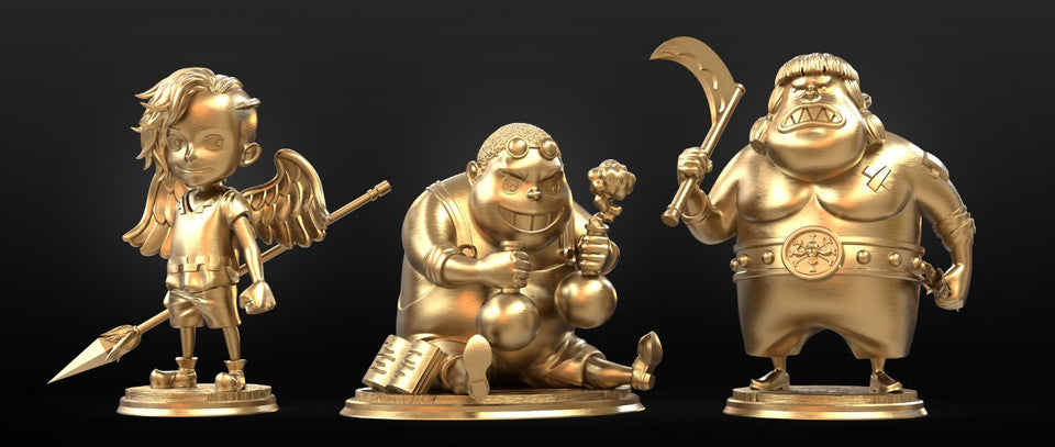 [Warehouse in Stock] SY Studio & LX Studio - Statue - One Piece - Beast Pirates Disasters Resonance #1 KING