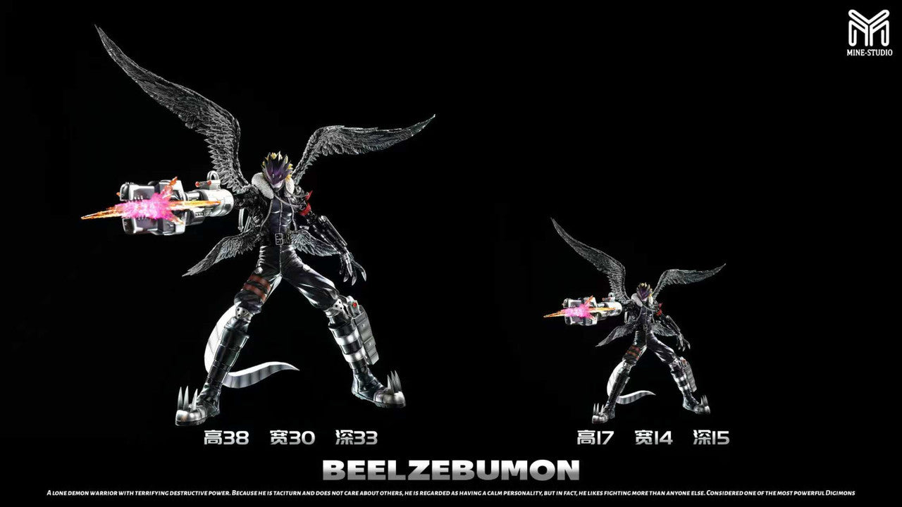 [Pre-Order] Mine Studio - Statue - Digimon - Beelzemon & Impmon
