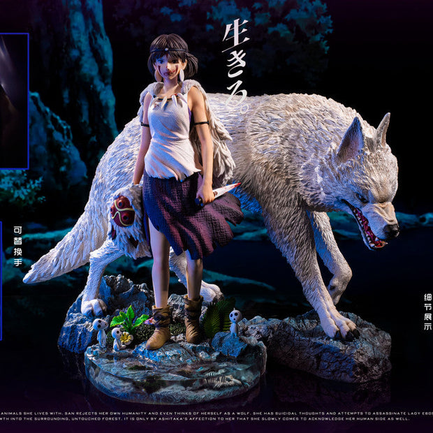 [Pre-Order] White Deer Studio - Statue - Princess Mononoke - San