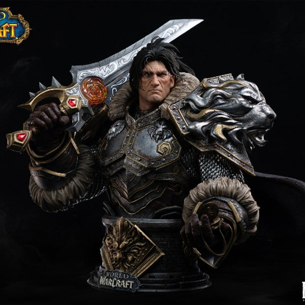 [Pre-Order] BLIZZARD ENTERTAINMENT - Statue - World of Warcraft - Varian Wrynn (Licensed)