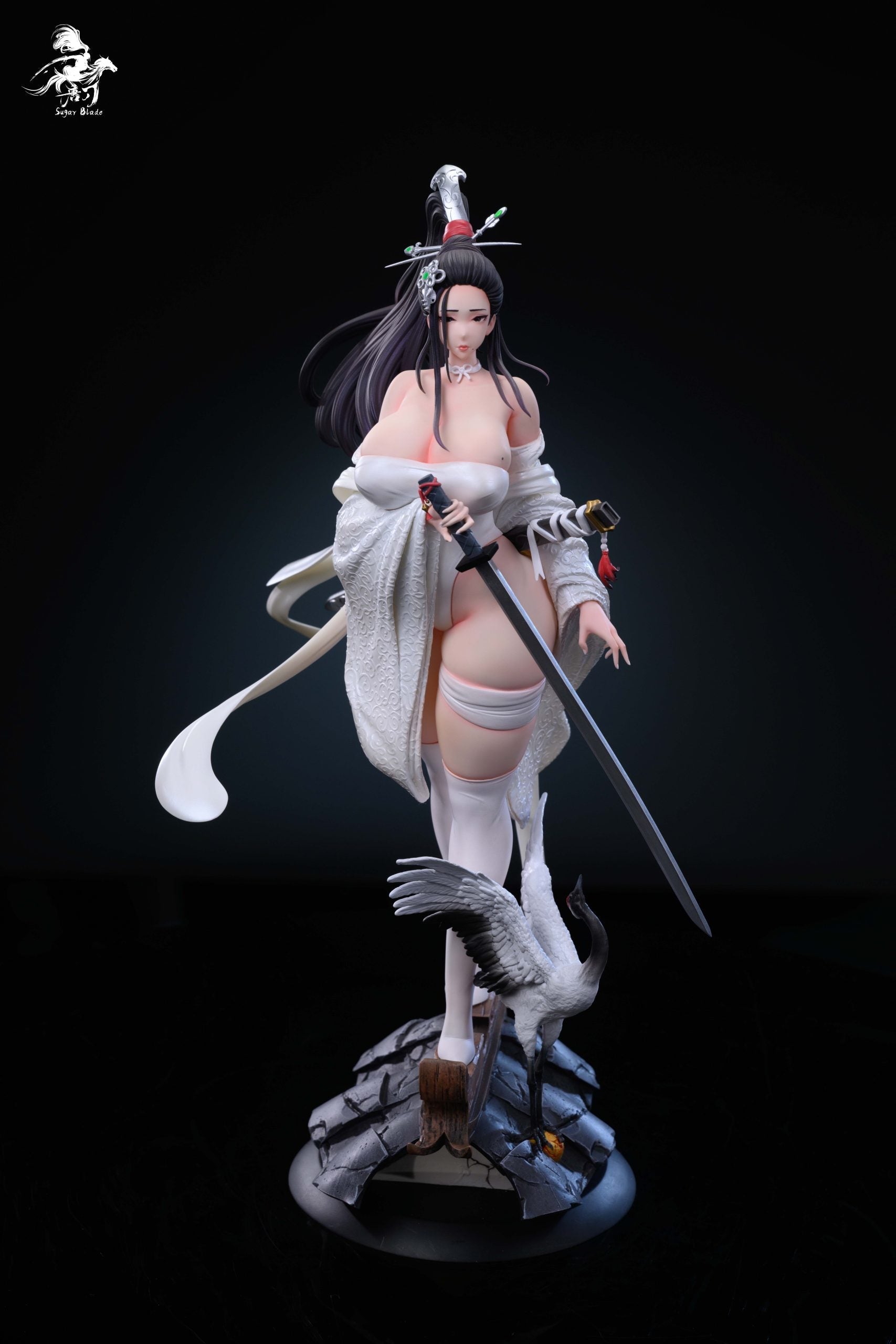 [Warehouse in Stock] Sugar Blade Studio - Statue - Original - Crane's Cry Cat's Melody (Licensed)