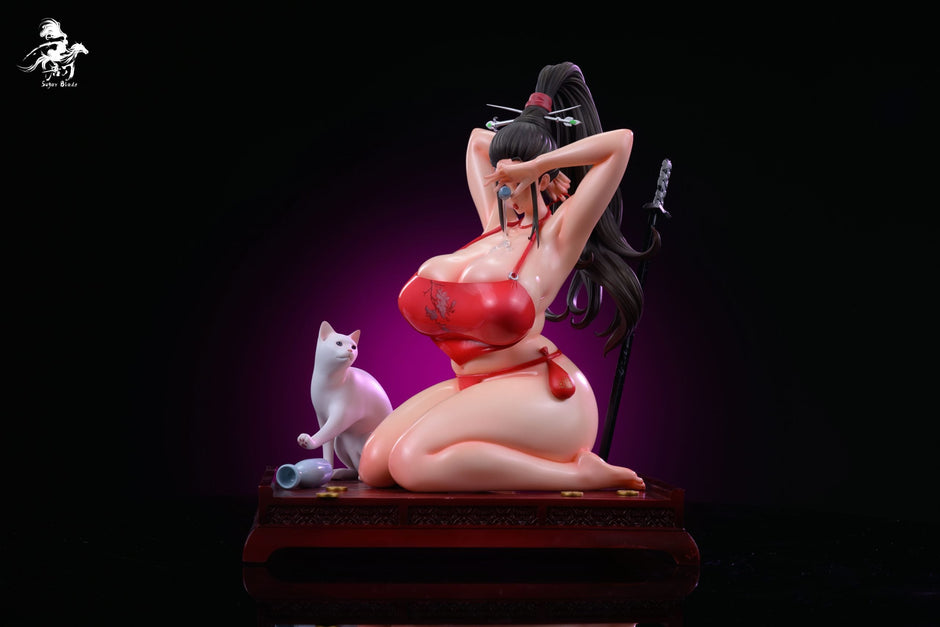 [Warehouse in Stock] Sugar Blade Studio - Statue - Original - Crane's Cry Cat's Melody (Licensed)