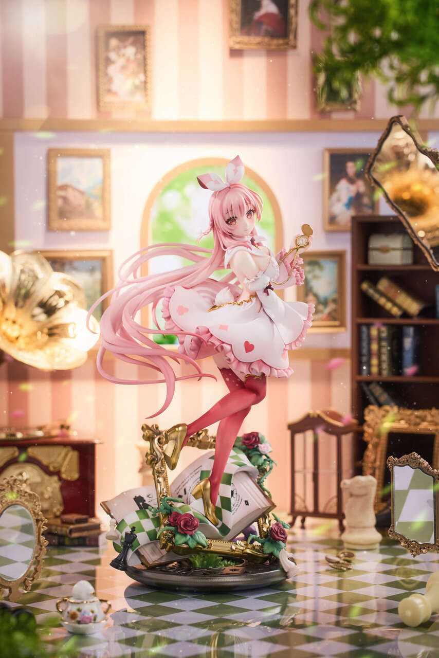 [Pre-Order] HobbySakura Studio - PVC - White Rabbit Rosu Wonderland Ver. 1/7 Figure (Licensed)