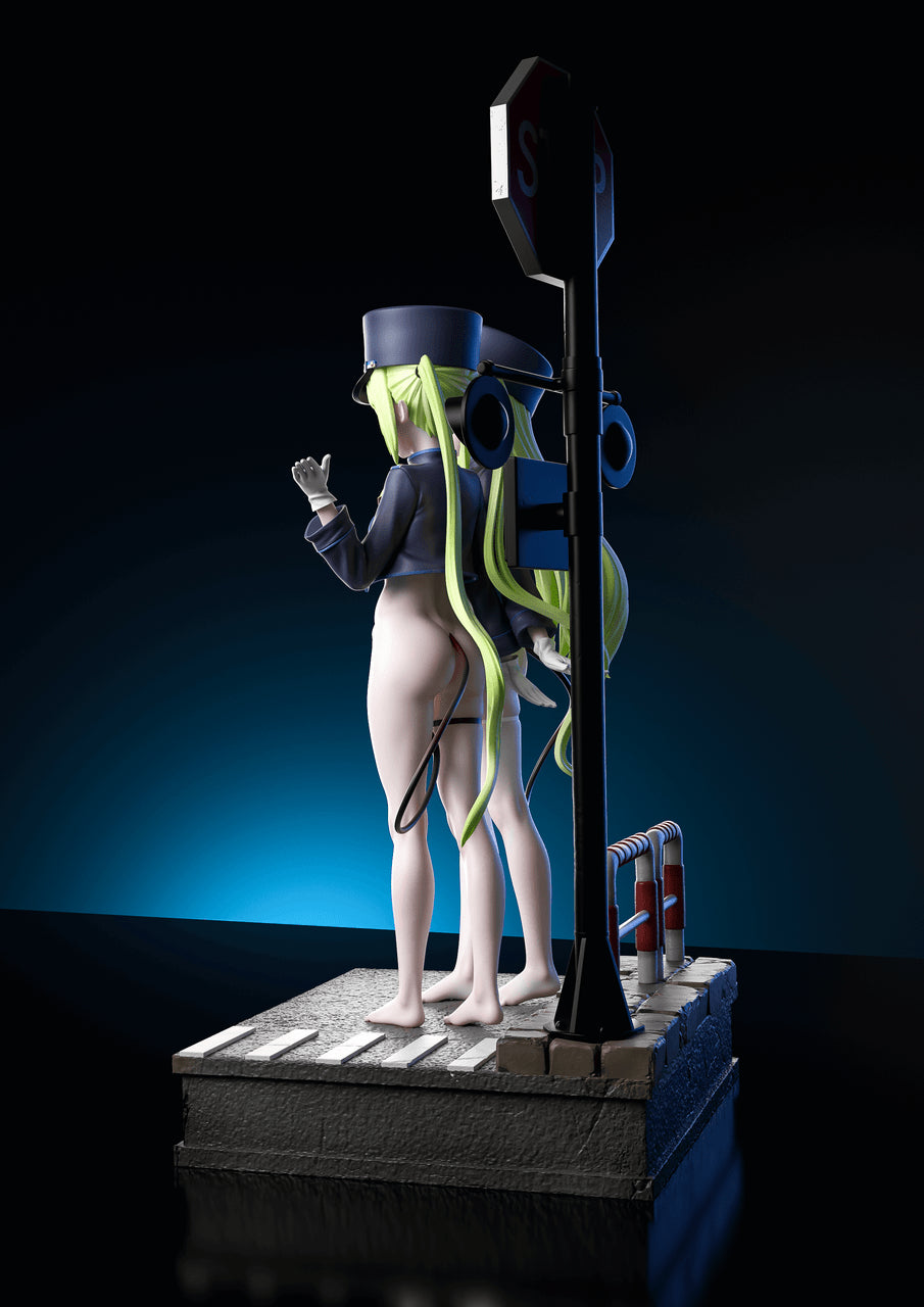 [Pre-Order] Genius Bee Studio - Statue - Highlander Railroad Academy Tachibana Hikari X Tachibana Nozomi Blue Archive