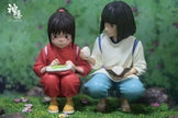 [Warehouse in Stock] Shen Yin Studio - Statue - Spirited Away - Meet the series Spirited Away Healing Magic Rice Balls ogino chihiro & Nigihayami Kohakunushi