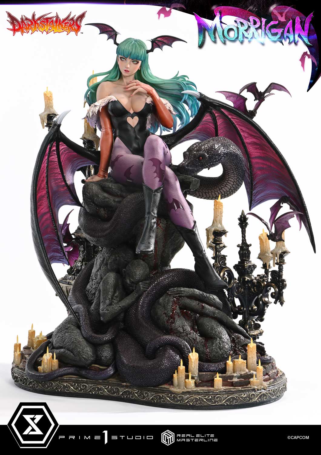[Pre-Order] Prime 1 Studio - Statue - Darkstalkers - Real Elite Masterline - Morrigan REMDKS-01 REMDKS-01S (Licensed)