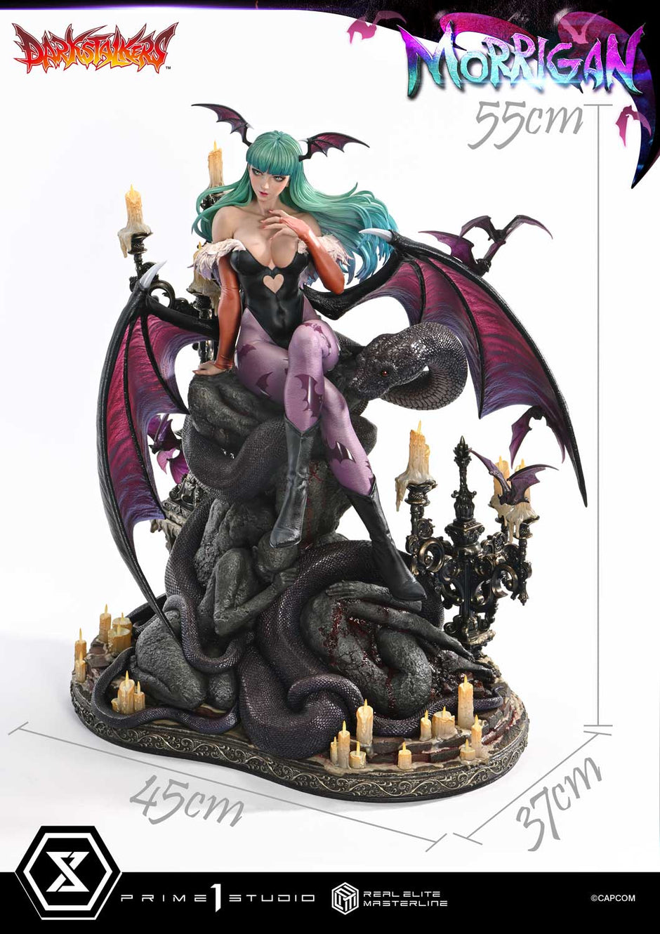 [Pre-Order] Prime 1 Studio - Statue - Darkstalkers - Real Elite Masterline - Morrigan REMDKS-01 REMDKS-01S (Licensed)