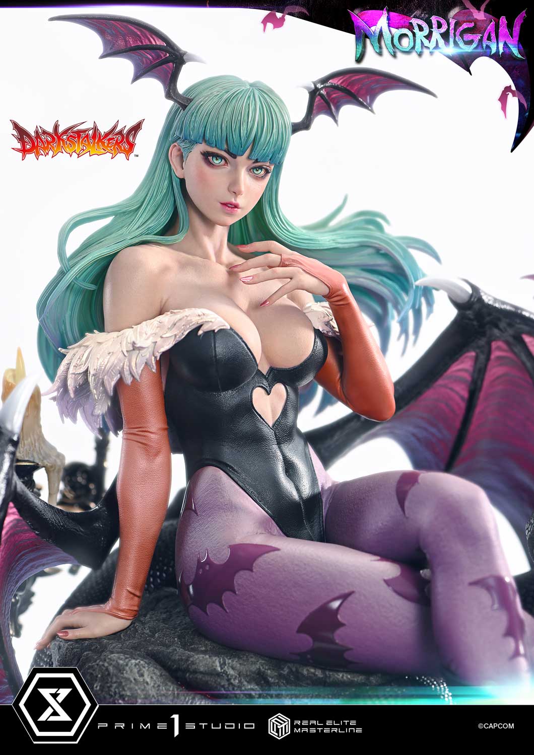 [Pre-Order] Prime 1 Studio - Statue - Darkstalkers - Real Elite Masterline - Morrigan REMDKS-01 REMDKS-01S (Licensed)