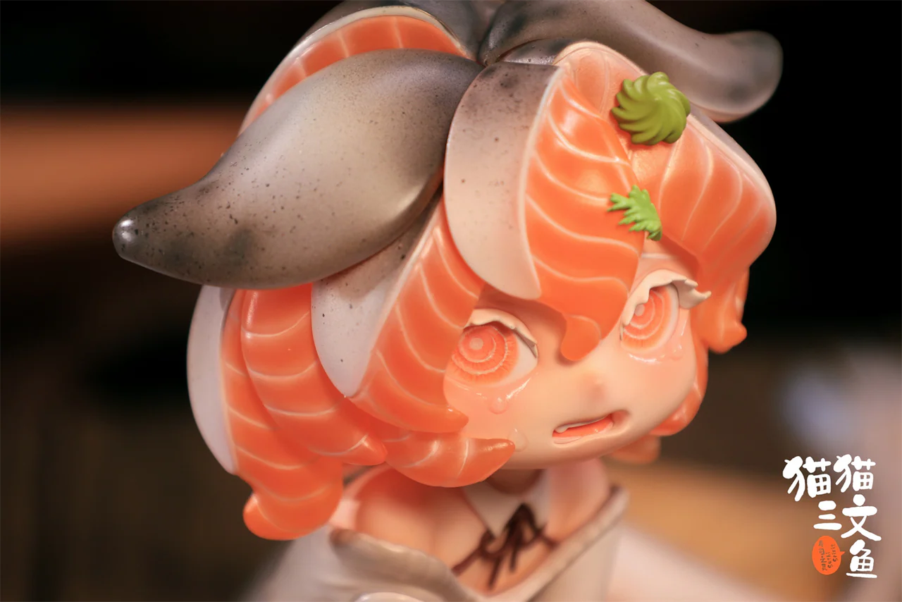[Pre-Order Closed] WeArtDoing Studio - Statue - Original - Kitty Salmon Series Salmon Fairies-Silver & Salmon Fairies-Caramel (Licensed)
