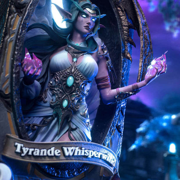 [Pre-Order] HEX Collectibles - Blizzard Hearthstone X Tyrande Whisperwind Art Statue HEXFRAME03 (Licensed)