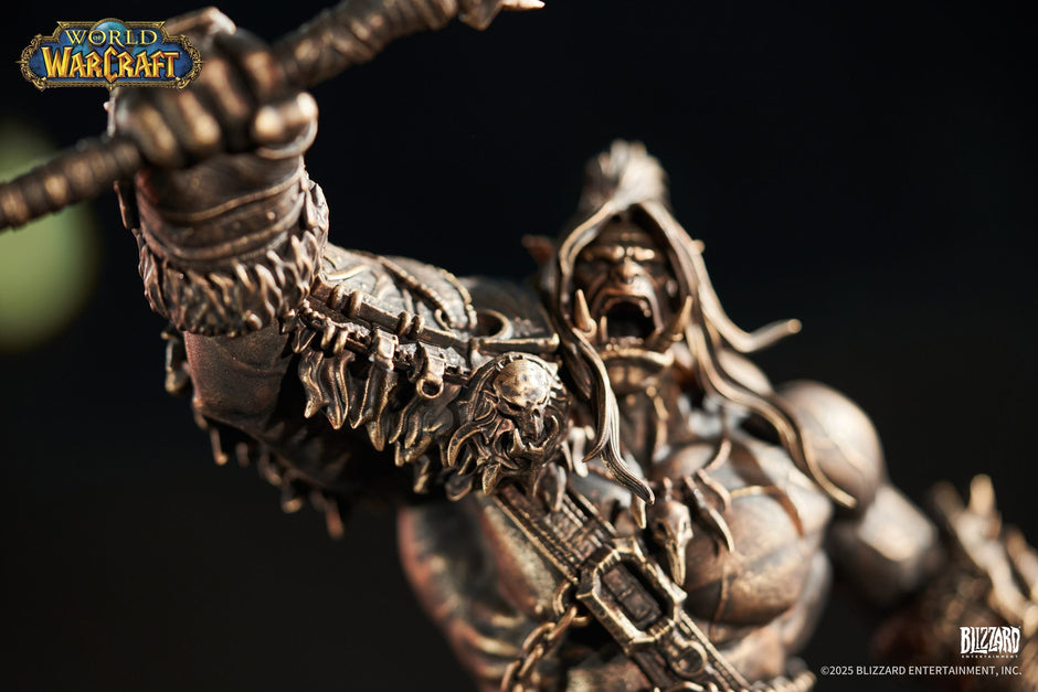 [Pre-Order Closed] BLIZZARD ENTERTAINMENT - Statue - World of Warcraft - Grommash Hellscream Bronze Edition Statue BLZ006 (Licensed)