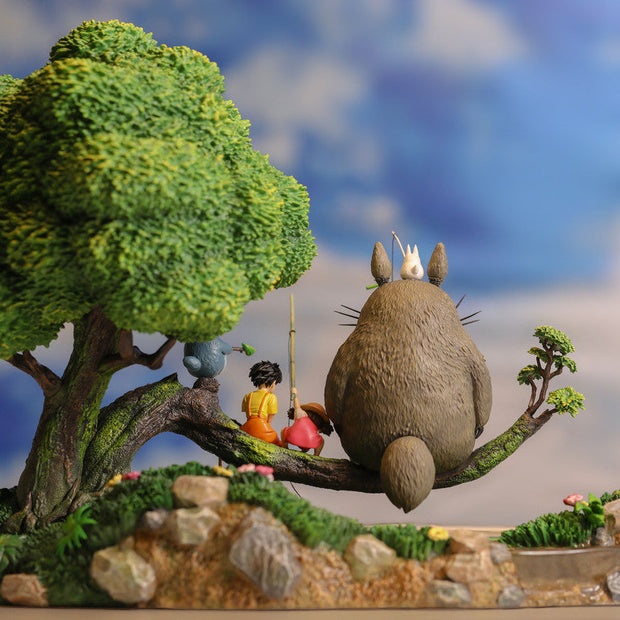 [Warehouse in Stock] Shen Yin Studio - Statue - My Neighbor Totoro - TOTORO & Girls