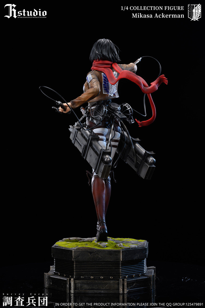 [Warehouse in Stock] JR Studio - Statue - Attack on Titan - Mikasa Ackerman