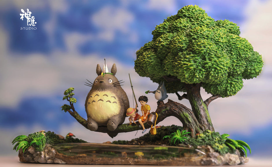 [Warehouse in Stock] Shen Yin Studio - Statue - My Neighbor Totoro - TOTORO & Girls