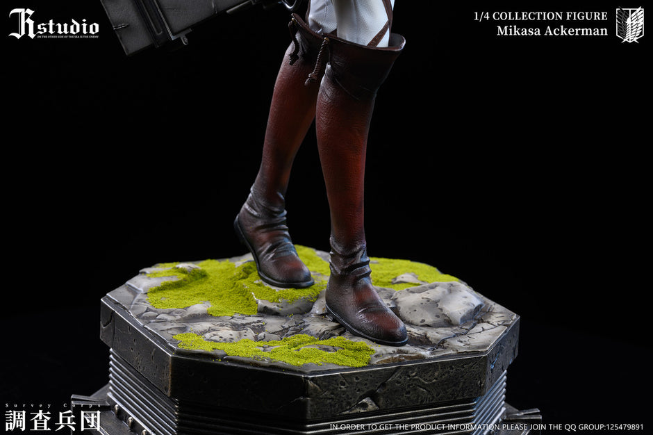 [Warehouse in Stock] JR Studio - Statue - Attack on Titan - Mikasa Ackerman