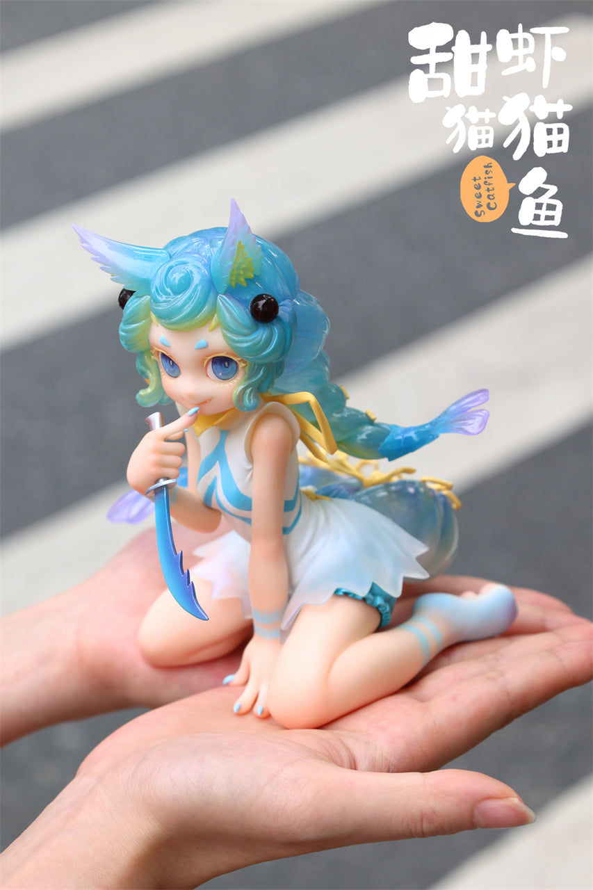 [Pre-Order] WeArtDoing Studio - Statue - Original - Sweet Catfish-Coral Sea X Moonfin (Licensed)