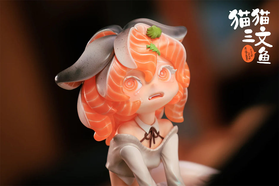[Pre-Order Closed] WeArtDoing Studio - Statue - Original - Kitty Salmon Series Salmon Fairies-Silver & Salmon Fairies-Caramel (Licensed)