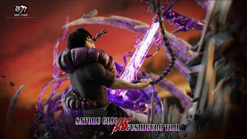 [US in Stock] NIREN Studio - Statue - Jujutsu Kaisen - Satoru Gojo vs Fushiguro Toji