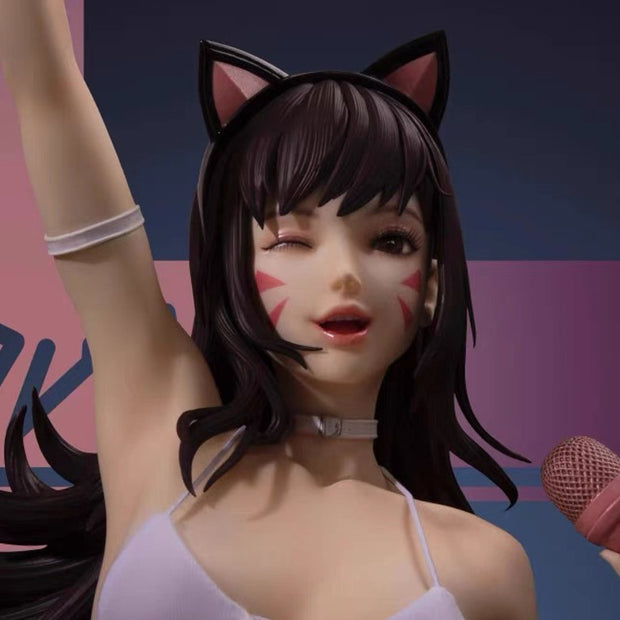 [Warehouse in Stock] Only Love Workstation Studio - Statue - Overwatch - D.va