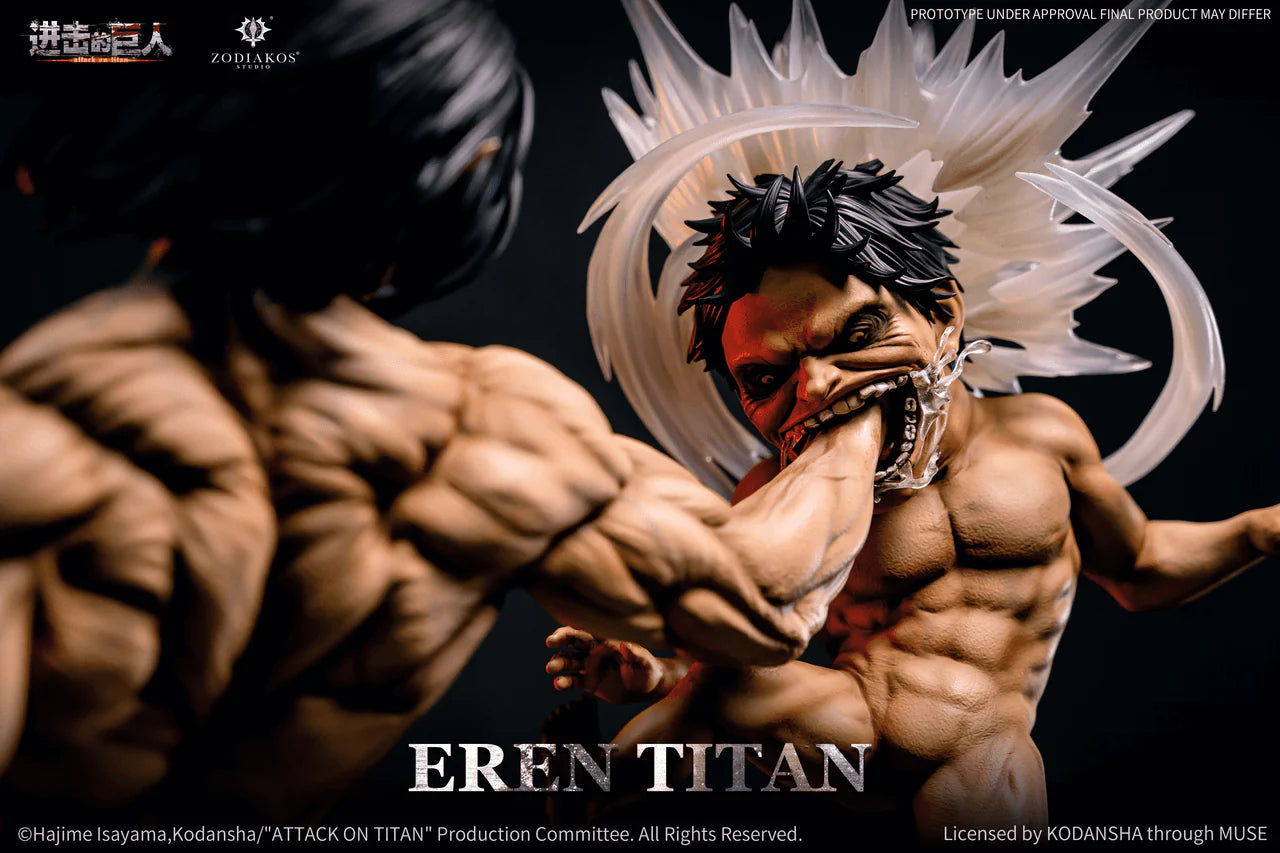 [Pre-Order] Zodiakos Studio - Statue - Attack on Titan - Eren Titan (Licensed)