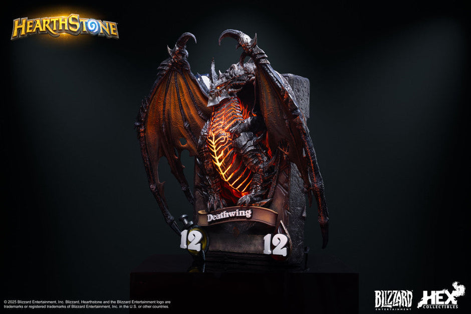 [Pre-Order Closed] HEX Collectibles & BLIZZARD ENTERTAINMENT - Statue - Deathwing card art statue HEXFRAME05 (Licensed)