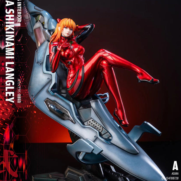 [Warehouse in Stock] RO Studio - Statue - Neon Genesis Evangelion EVA #1 Soryu Asuka Langley