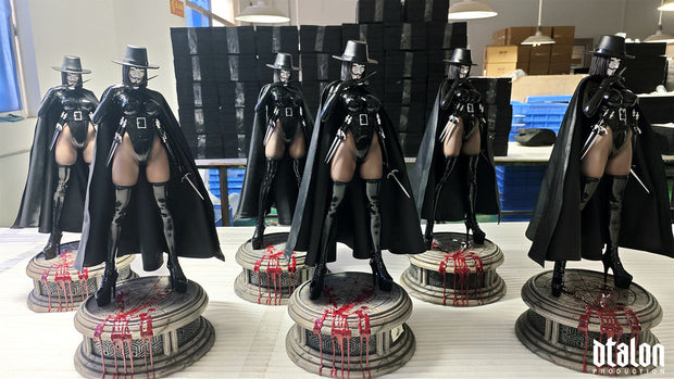 [Warehouse in Stock] Dtalon Studio - Statue - V for Vendetta - 1st Miss V