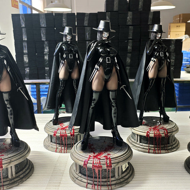 [Warehouse in Stock] Dtalon Studio - Statue - V for Vendetta - 1st Miss V