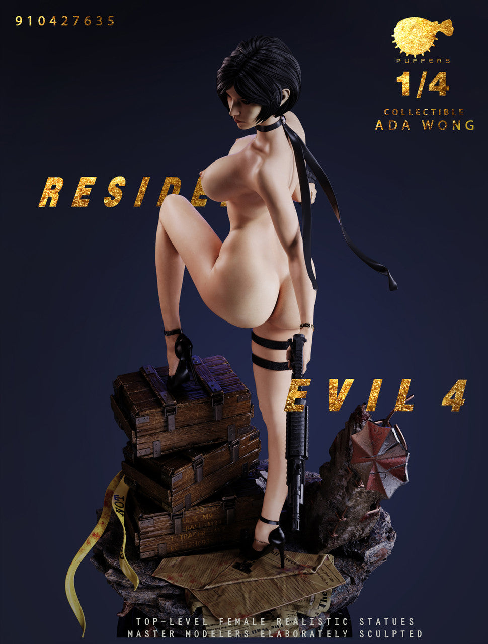 [Warehouse in Stock] Puffer Studio - Resident Evil Ada Wong EX nude ver