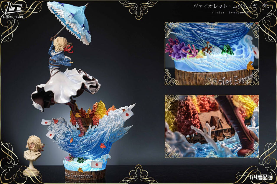 [Warehouse in Stock] LIGHT TEAM Studio - Statue - Violet Evergarden - Violet EX version wtih LED