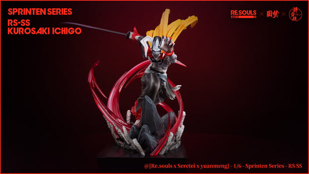 [Warehouse in Stock] ReSouls Studio & Seretei Studio & Yuan Meng Studio - Statue - Death/Boundary BLEACH Zangetsu Kurosaki Ichigo