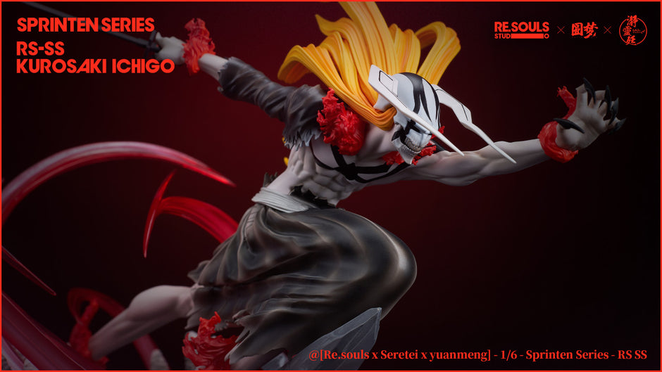 [Warehouse in Stock] ReSouls Studio & Seretei Studio & Yuan Meng Studio - Statue - Death/Boundary BLEACH Zangetsu Kurosaki Ichigo