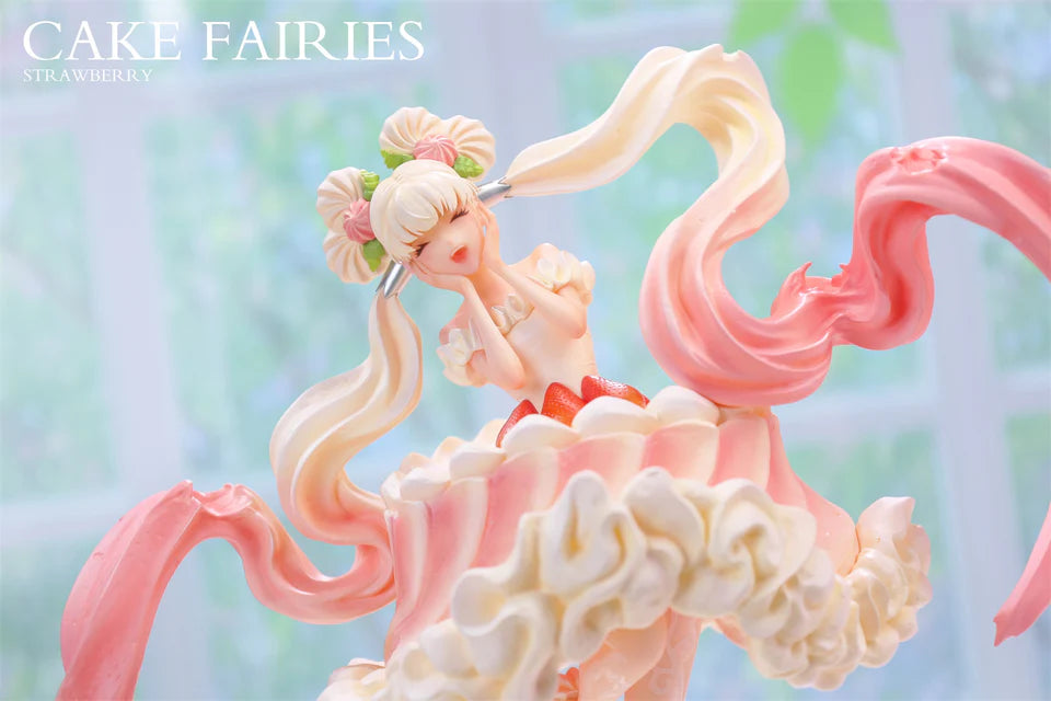 [Pre-Order Closed] WeArtDoing Studio - Statue - Original - Cake Fairies Strawberry & Matcha (Licensed)