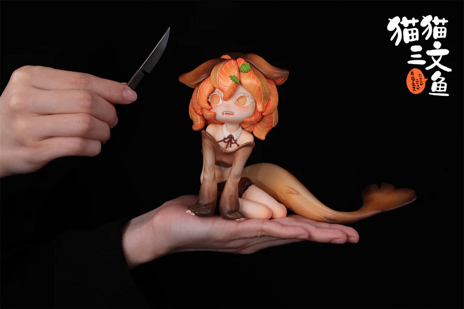 [Pre-Order Closed] WeArtDoing Studio - Statue - Original - Kitty Salmon Series Salmon Fairies-Silver & Salmon Fairies-Caramel (Licensed)