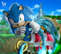 [Warehouse in Stock] Wake Studio - Statue - Super Sonic - Speed Sonic