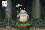 [Warehouse in Stock] Miao Li Studio - Statue - My Neighbor Totoro Leaf Umbrella Totoro