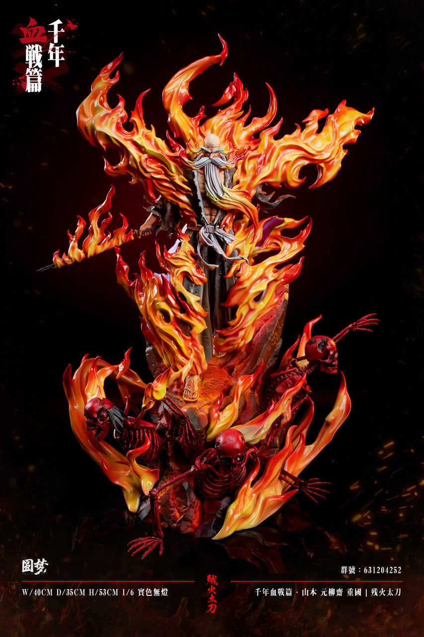 [Warehouse in Stock] Yuan Meng Studio - Statue - Bleach: Thousand-Year Blood War Genryusai Shigekuni Yamamoto