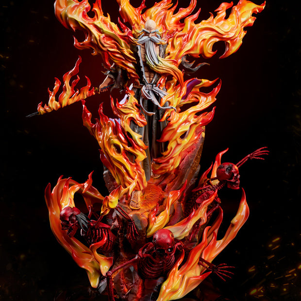 [Warehouse in Stock] Yuan Meng Studio - Statue - Bleach: Thousand-Year Blood War Genryusai Shigekuni Yamamoto